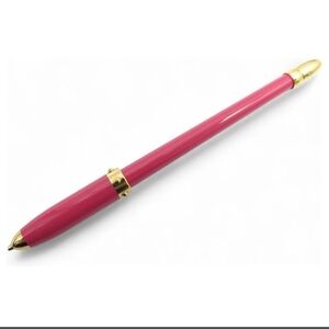 Louis Vuitton Stylo Agenda Ballpoint Pen In Shocking Pink With Box